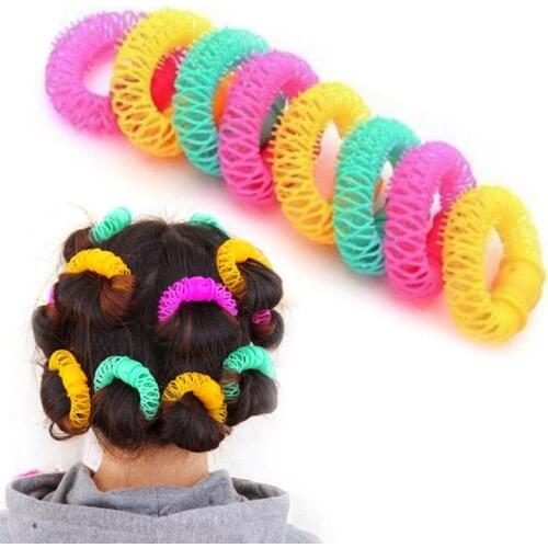 Hair accessories magic spiral curl curl roller doughnut curl modeling tool hair accessories Magic curler curler curler lucky dou