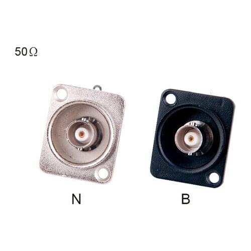 High quality 100pcs/lot D type 50 ohm BNC Socket BNC Receptacle