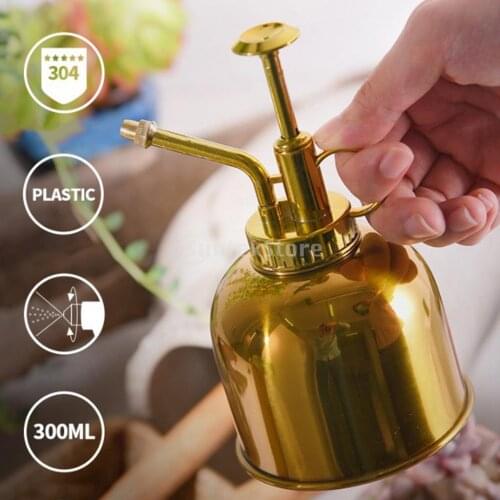 300ml Hand Pressure Spray Watering Can Flower Plant Spray Bottle Home Spray Pot Watering Flower Spray Bottle