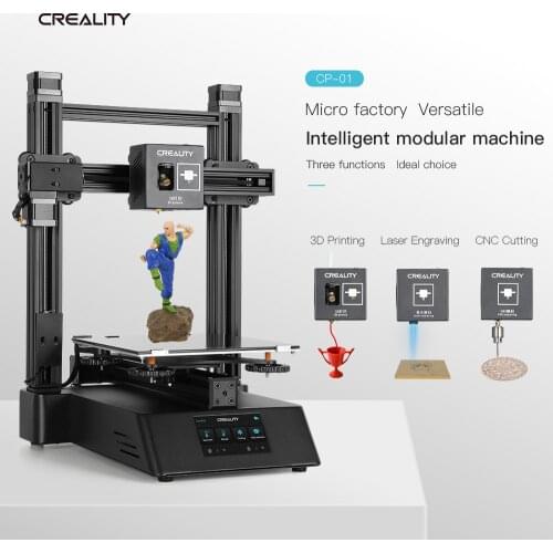 3D Printing 4800Rpm Laser Engraving Machine Creative 3D CP-01 3 IN 1 Printer Can Be CNC Engraving Laser Engraving Machine