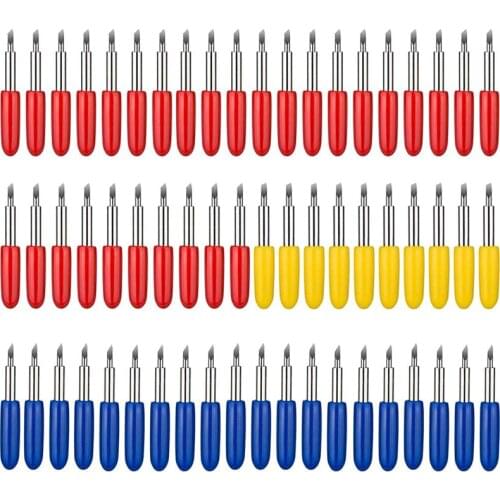 60PCS Blades for Cricut Explore Air/Air 2 Maker Expression Fabric Cutting Blades Replacements for Cricut