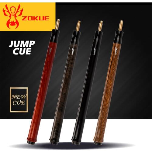 ZOKUE Billiard Jump Cue 108cm Length 4 Colors 13.5mm Tip Hard Maple Shaft High Quality Professional Jump Stick Billar Cue