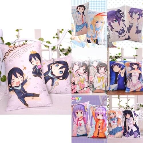 Japan Anime Hugging Body Pillow Case Cover Sword Art Online Yato Cosplay Otaku Bed Pillowcase Cushion 2WAY Fabric 35*55/45*70cm