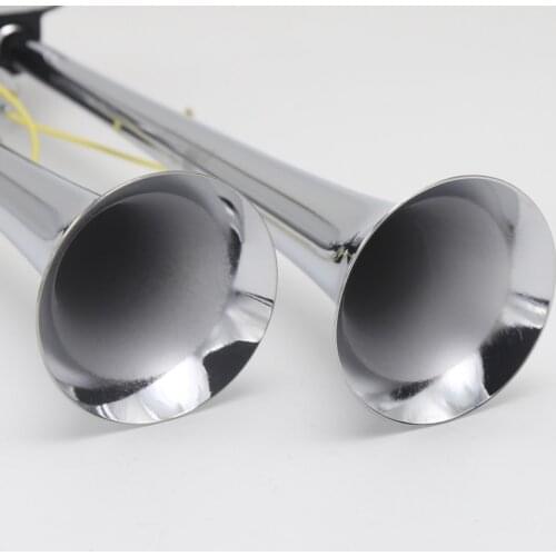 Dual / Double Trumpet Air Horn 12 V 150dB Car Truck RV Train Boat Loud
