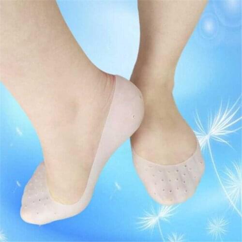 1 Pair Breathable Moisturizing Foot Sock Full Length Silicone Gel Socks Cracked Foot Care Protection Foot Care Tool Male Female