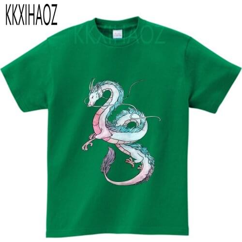 Spirited Away T Shirt 3d Print Childrens Wear Fashion Kids Favorite Pattern Soft Comfortable Boys Girls Casual T-shirts 3T-9T