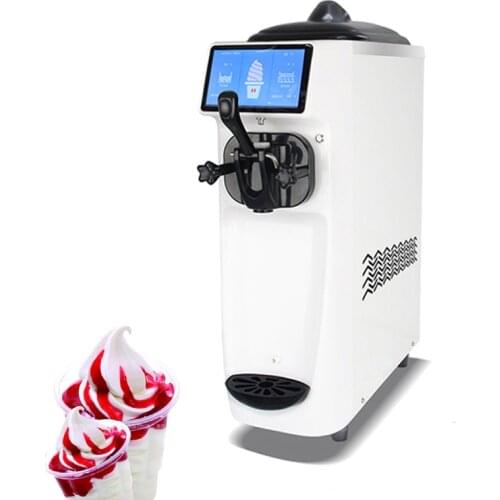 Commercial Ice Cream Making Machine Home Soft Ice Cream Maker Stainless Steel Ice Cream Machine
