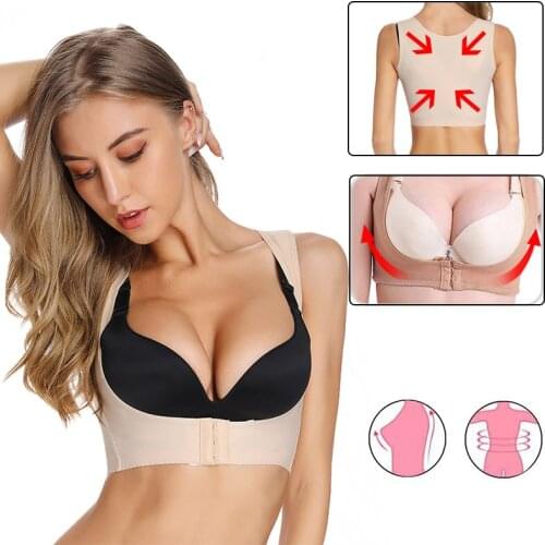 Miss Moly Womens Body Shaper Slimming Tops Arm Shapers Back Shoulder Corrector shaper Humpback Prevent Slimmer Shaperwear