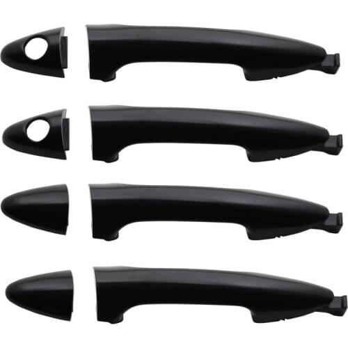 4PCS ONE SET EXTERIOR DOOR HANDLE FOR HYUNDAI ACCENT 12-C FL:82651-1R000 FR:82661-1R000