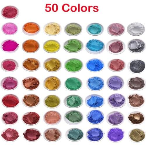Pigments Shimmer Mica Powder DIY Soap Making Candle Making Resin Dye Nail Art Organic for Soap Molds Bath Bomb Dye Colorant