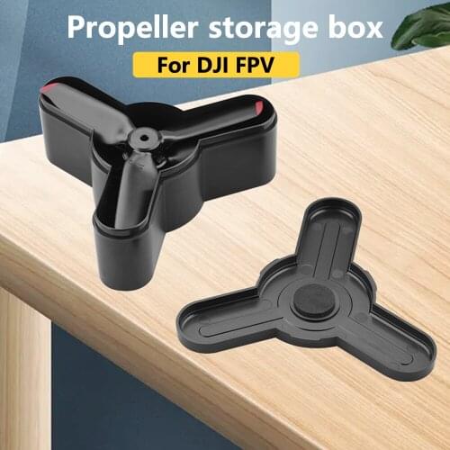 Plastic Propeller Storage Box for DJI FPV Drone Propeller Blade Paddle Anti-fall Protection Box For DJI FPV Drone Accessories