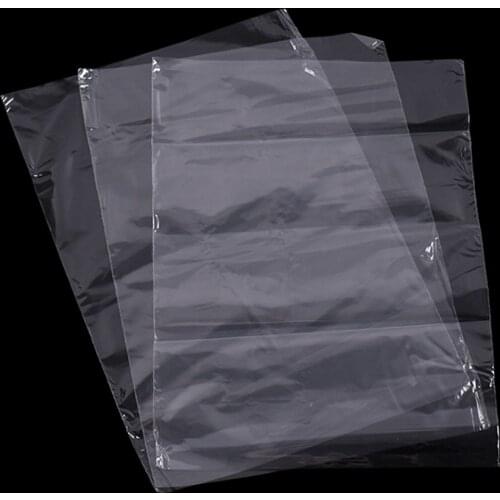 Clear POF Plastic Shrink Wrapping Bags Grocery Cosmetics Cream Bottle Boxes Package Plastic Film Bags