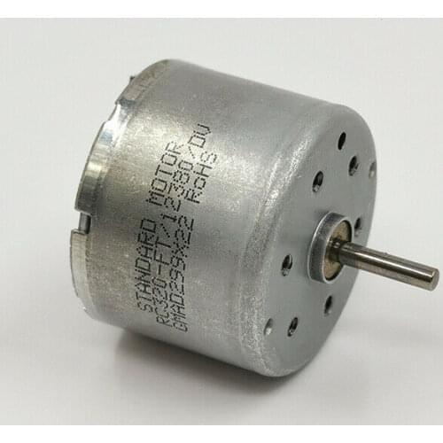 Standard RC320-FT/12380 Metal Brush Round Motor DC 6V 7.2V 9V 7500RPM