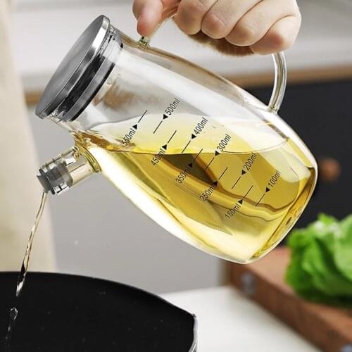 Cooking Glass Storage Bottles Seasoning soy sauce bottle for condiment container Creative Oil Dispenser For Kitchen Accessory