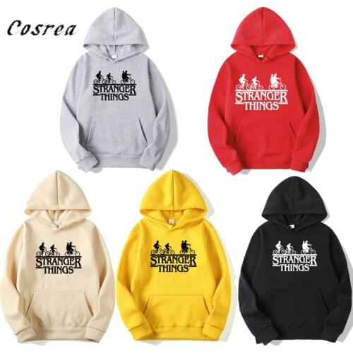 Stranger Things Dustin Hoodie Sweatshirt Eleven t shirt Cosplay Pullover Hoodies Stranger Things Hip Hop Sweatshirt Women Girls