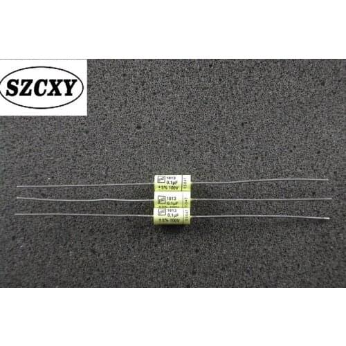 10PCS Home furnishings 0.1uF/100V (100nF 104) ERO MKT1813 Polyester axis to 10x5