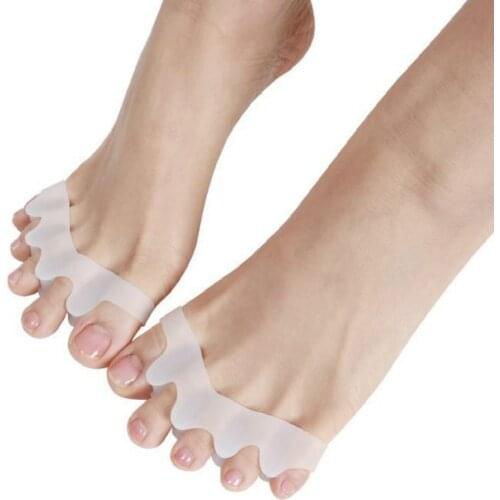 1pair Toe Straighteners Gel Toe Bunion Separators Correctors accessory tool Treatment Bunions Relief Hammer Toe Hallux Valgus