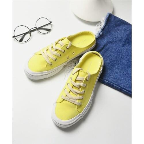 2019 canvas shoes Ladies flat canvas slippers Platform espadrilles women light yellow canvas sneakers Leopard canvas shoes F1-14