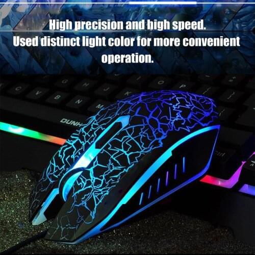 3200DPI LED Optical 3 Buttons 3D USB Wired Gaming Game Mouse Pro Gamer Computer Mice For PC Adjustable USB Wired Gaming Mouse