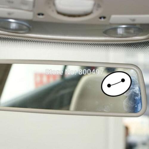 4 x Funny Cartoon Big Hero 6 Baymax Car Stickers Car Body Decal for Toyota Ford Chevrolet Volkswagen Honda Hyundai Kia Lada