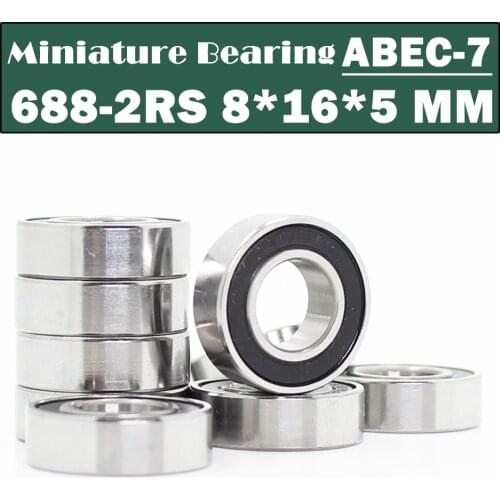 688RS Bearing 10PCS 8*16*5 mm ABEC-7 Hobby Electric RC Car Truck 688 RS 2RS Ball Bearings 688-2RS Double Sealed