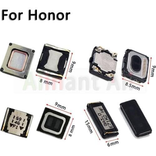 2 Piece Phone Ear Receiver Sound Earpiece Front Top Speaker Flex Cable For Huawei Honor 8 8X 9 9X 10 20 30 Lite View Pro Plus