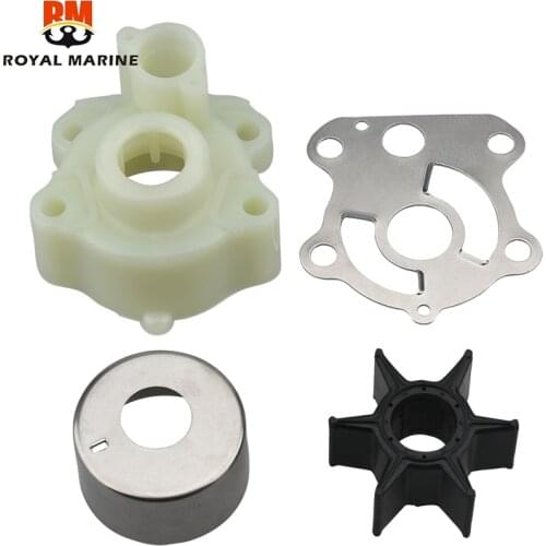 Housing Water Pump&Insert, Cartridge&Outer Plate, Cartridge&impeller water pump assy For Yamaha 50HP-90HP Outboard motor engine