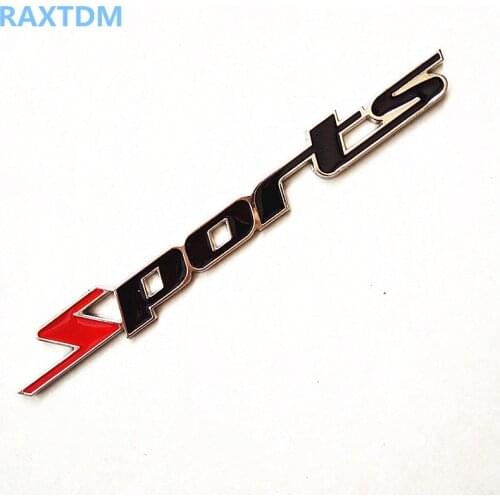 3D Metal Car Stickers Sport for Citroen Picasso C1 C2 C3 C4 C4L C5 DS3 DS4 DS5 DS6 Elysee C-Quatre C-Triomphe