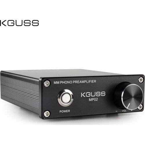 MM Phono Preamplifier LP vinyl record player RIAA preamplifier aluminum chassis preamp home stereo audio amp