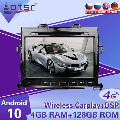 2 Din IPS Screen Android 10 DSP Car Multimedia Player For Toyota Alphard 2007 2008 2009 - 2013 Navi Audio Radio Stereo head unit