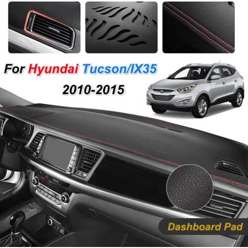 For Hyundai Tucson 2010-2015 LM Ix35 Anti-Slip Mat Dashboard Cover Pad Sunshade Dashmat Protect Accessories