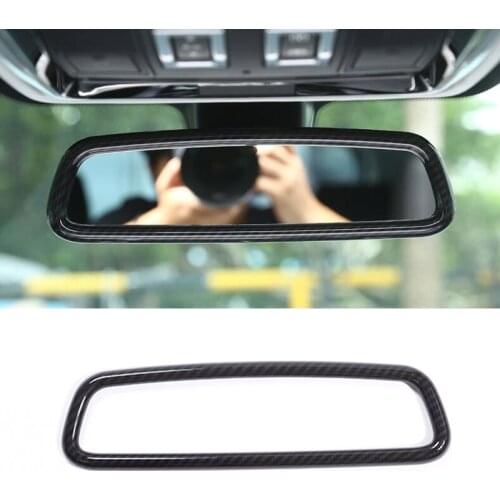 Car Interior Rearview Mirror Frame Cover Trim ABS Chrome For BMW 3 4 Series X3 X5 X6 F15 F16 F25 F30 F31 F34 F32 F33 F36 E70