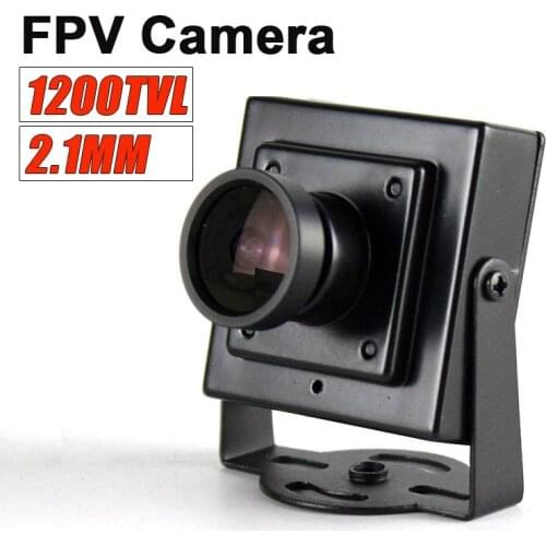 SUFCO 1200TVL Mini CCTV Camera 2.1mm Wide View Angle Lens 700TVL PAL / NTSC FPV Camera MTV Board metal body cctv security cam