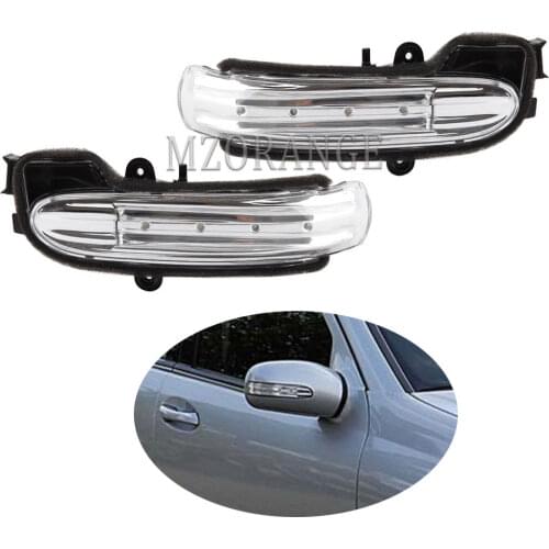 LED Rear View Mirror Turn Signal Light for Mercedes-Benz W203 4 Door 2004-2007 Door Wing Side Mirror Lamp Side Light Indicator