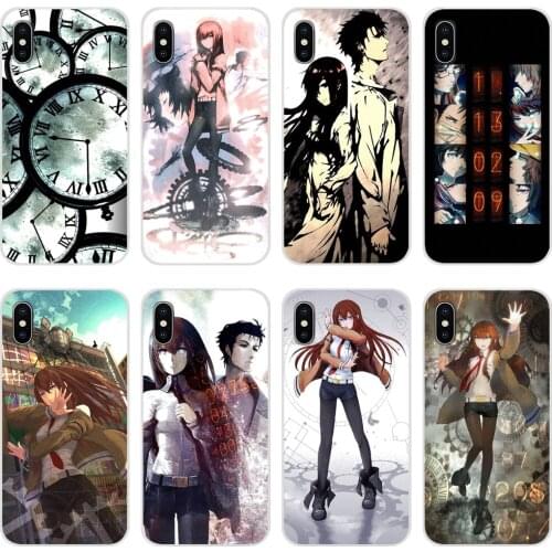 Ultra Thin Case Steins Gate amine Classic image paintings For Huawei Y5 Y6 Y7 Y9 Prime Pro GR3 GR5 2017 2018 2019 Y3II Y5II Y6II
