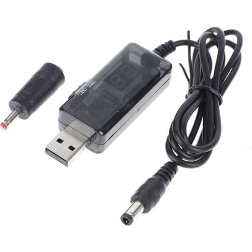 USB Boost Converter DC 5V To 9V 12V USB Step-up Converter Cable +3.5mm Connecter