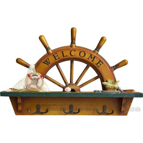 Vintage Wall Hook Living Room Porch Key Wall Rack Creative Home Hook Clothing Store Coat Hooks Wall Decoration