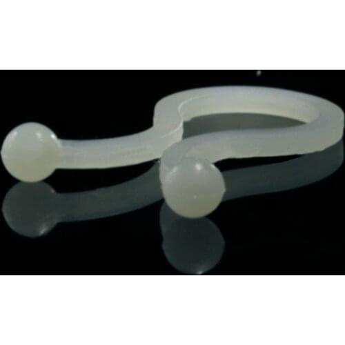 Twist wire zip Innder dia 7mm T7 Nylon cable clip ties interlock clamp,twist ring PCB home cabinet computer cable clip clamp