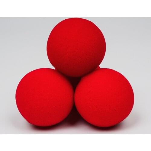 10PCS 4.5cm Finger Sponge Ball Magic Tricks Street Close Up Stage Magic Accessories Magic Toy Mentalism Illusion