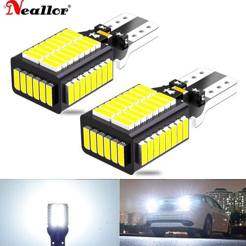 2Pcs 2000Lm Canbus T15 W16W 921 LED Back Up Reverse Light for Alfa Romeo 4C 2020 2019 2018 2017 2016 2015 LED Lights No Error Vw