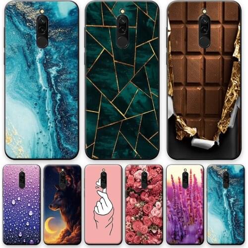 Redmi 8 Case For Xiaomi Redmi 8 TPU Back Cover Redmi 8 Matte Protective Case For Redmi 8 Silicone Soft Back Cover Phone Bumper