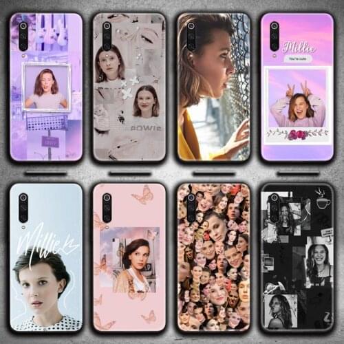 Stranger Things Millie Bobby Phone Case for Xiaomi Mi Note 10 Lite Mi 9T Pro xiaomi 10 10 CC9 Pro