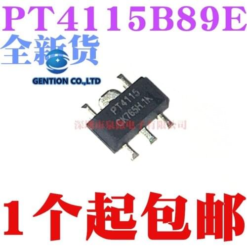 10PCS LED constant current driver chip PT4115 PT4115B89E SOT-89 in stock 100% new and original