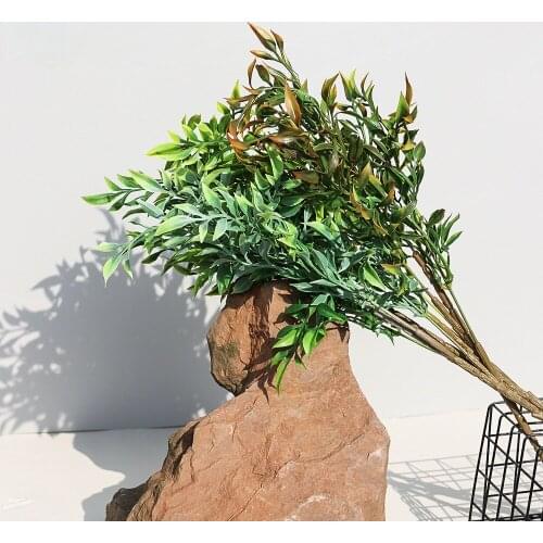 Single Nantian Bamboo Indoor Home Living Room Simulation Plant Restaurant Flower Arrangement Vase Flower Arrangement