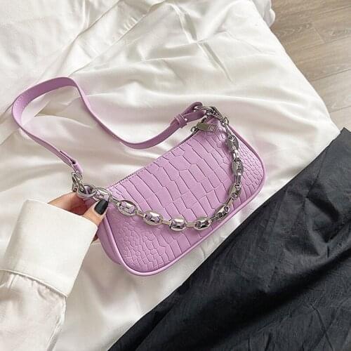 Wild Fairy Small Square Bag Female 2020 New Trendy Wild Stone Pattern Single Shoulder Messenger Ins Fashion Underarm Bag