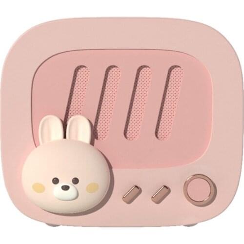 Cartoon Bluetooth Speaker Portable Built-in Noise Reduction Microphone Subwoofer HIFI Stereo for PC Laptop