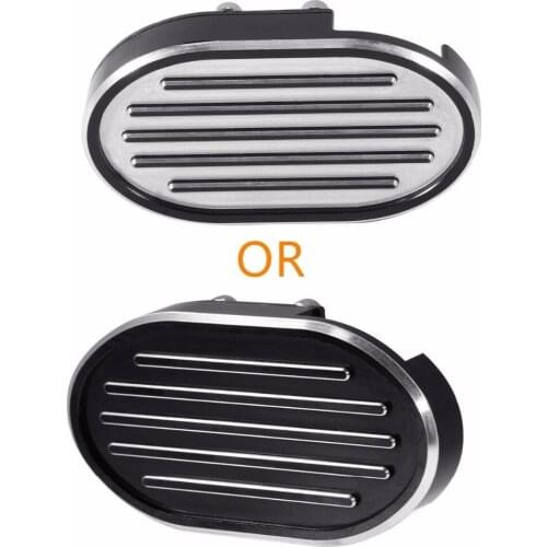 Motorcycle CNC Brake Pedal Pad Cover Fit For Harley Dyna Wide Sportster XL 883 1200 Custom Forty-Eight V-Rod Night Rod