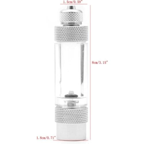 Aquarium Check Valve-Regulator Diffuser CO2 Bubble Counter Single/Dual Head New 24TE