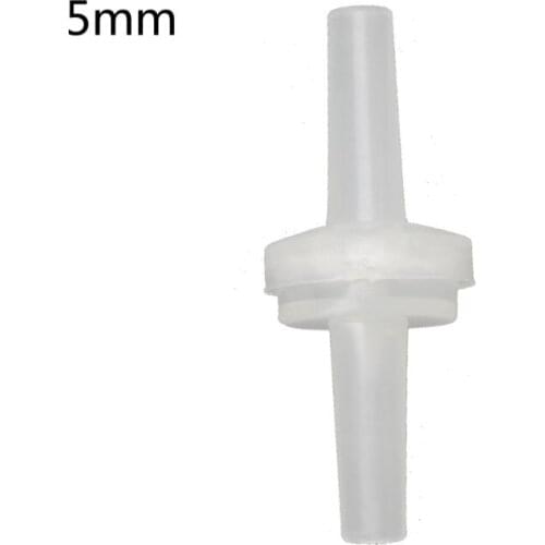 Plastic One-Way Non-Return Water Inline Fluids Check Valves for Fuel Gas Liquid