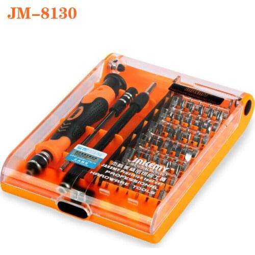 JAKEMY JM-8130 45 in 1 Professional kit Multifunctional precision Repair tool CR-V Household Electronics DIY Screwdriver Set